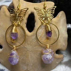 Butterfly earrings